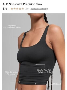 ALO Softsculpt Precision Tank